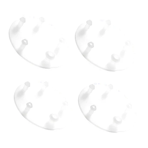 Alocs Replacement for Vormax Toilet Tank Silicone Flapper Seal Gasket 3'' - Fit for American Standard 7381424-100.0070A (4 Pack)