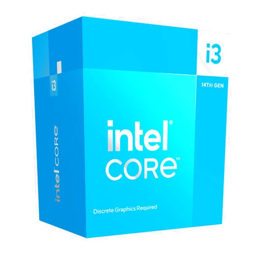 Intel Core i3-14100F Desktop Processor 4 cores (4 P-cores + 0 E-cores) up to 4.7 GHz