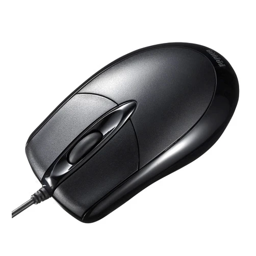 Sanwa Supply MA-130HPBK PS/2 Wired Optical Mouse Black