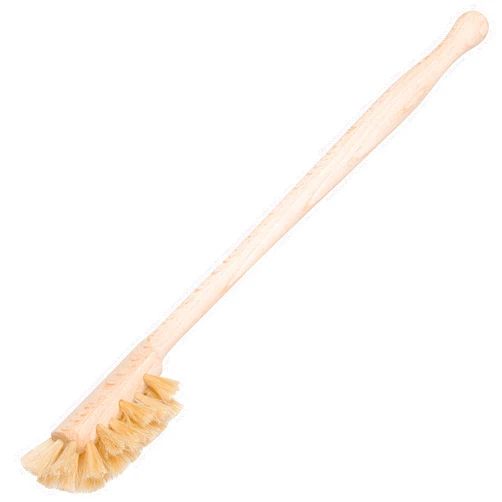 REDECKER Horsehair Drinking Bottle Brush with Beechwood Handle, 13-3/4-inches - Natural Wooden Bottle Brush - Made in Germany