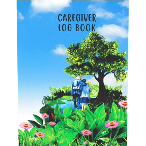 S.Morety Publishing Caregiver Logbook: The Caregiver Daily Log Book for Assisted Living Patients, Long Term Care & Aging Parents, Senior Care Medication and Notes