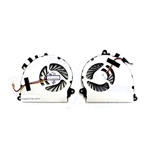 DBParts New CPU GPU Cooling Fan for MSI GS70 GS72 MS-1771 MS-1773 GTX 765M, P/N: PAAD06015SL N184 N229 N346 N269 N197, A Pair