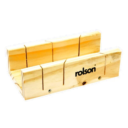 Rolson 56429 Wooden Mitre Box, 230 mm