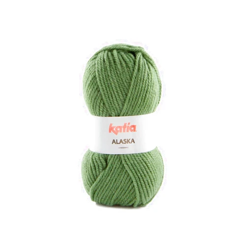 Katia Alaska Katia Acrylic 100g and 115m Balls Knitting with 6-6.5 Needles or 5-5.5 Crochet Pale Green (67)