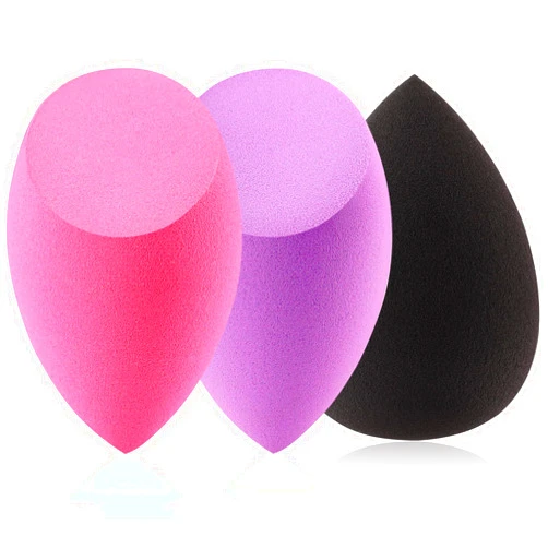 Foonbe 3Pcs Soft Makeup Sponges Set for Liquid Foundation, Cream, and Powder, Latex Free Blender Beauty Sponge, Durable Foundation Puff, Dry & Wet Use Make up Sponges for Face, Beauty Gift Set