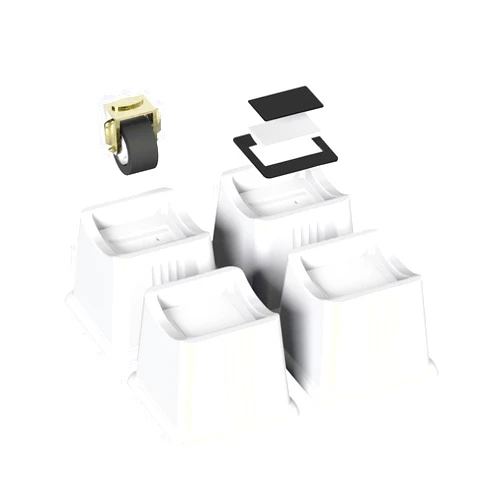 ZTON Bed Furniture Risers Elevation in Height 3