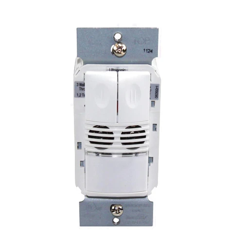Wattstopper DW-200-W Dual Relay Occupancy Sensor Switch, White