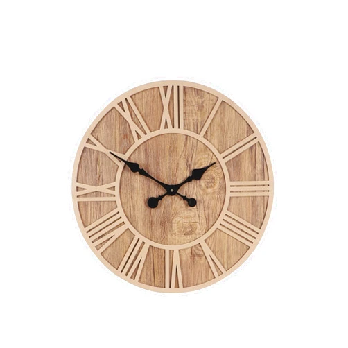 Generic Vintage-Inspired Wall Clock - Rustic Design, Quiet Sweep Movement, Perfect for Living Room or Kitchen
