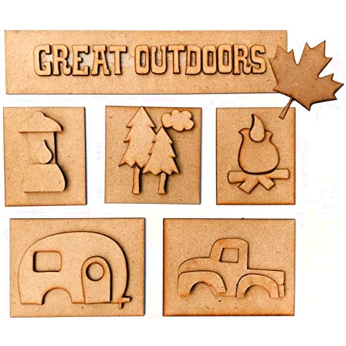 Foundations Décor, Shadow Box Kit - Great Outdoors