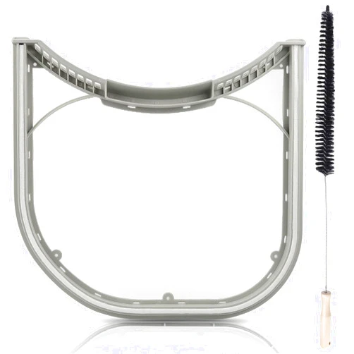 APPLIANCEMATES 5231EL1003B Dryer Lint Filter with Felt Seal Compatible for Lg and Ken-more Dryer Lint Screen Replacement Part # 1266857, AP4440606 Includes Clothes Dryer Lint Vent Trap Cleaner Brush