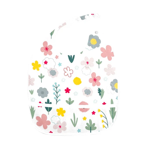 RPLIFE Flowers Floral - Absorbent Bandana Bibs 6-18 Months Newborn Bibs for Drooling