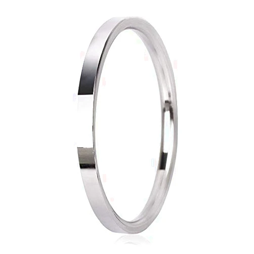 Generic SataanReaper Presents Amritsar Sterling Stainless Steel Kada For Men 7Mm Thickness #SR-2112, 7mm mag/.375 h&h win mag/.45 auto rim - c, Mix, no gemstone