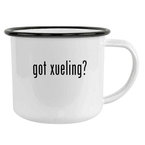 Molandra Products got xueling? - 12oz Camping Mug Stainless Steel, Black