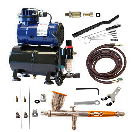 Paasche Airbrush TG-3000DA Airbrush Package,Black