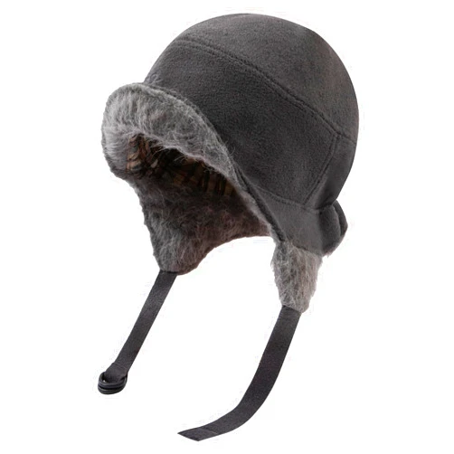 Gvatasz Fleece Trapper Hats with Visor Women Winter Ear Flap Ski Cap Warm Russian Ushanka Hat Windproof Eskimo Aviator Hat