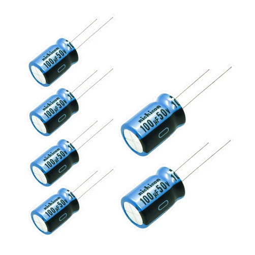 Nichicon KA 50V 4 pcs Nichicon KA Capacitors 50V 100uf Audio Grade
