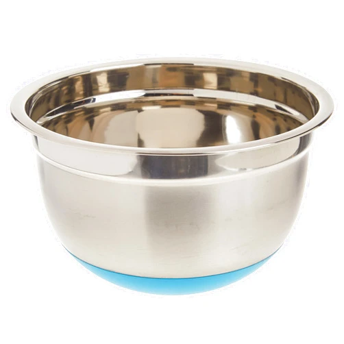 ExcelSteel 3-Quart Stainless Steel Non Skid Base Mixing Bowl