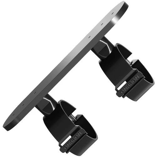 ONKRON Power Strip Surge Protector Mounting Bracket for TS1881 TV Stand Column Diameter 50 mm (APS1881) Black