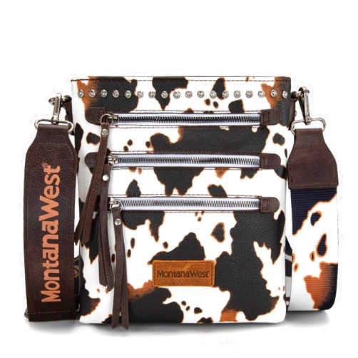 Montana West Crossbody Bags for Women Multi Pocket Cross Body Bag Purses with Guitar Strap