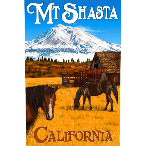 Bailiers Landscape Diamond Painting Kits,Mt Shasta California Diamond Art,Diamond Painting for Adults,Fashion Home Interior Decoration Diamond Painting,Size 12 X 16inchl