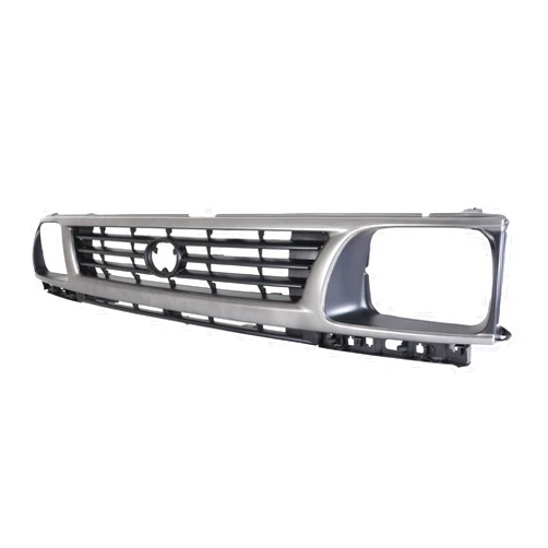 Torcia TYG (CAPA QUALITY) Front Grille Grill Compatible with 1995-1996 Toyota Tacoma 2WD Black Replacement For TO1200194 53100-35290