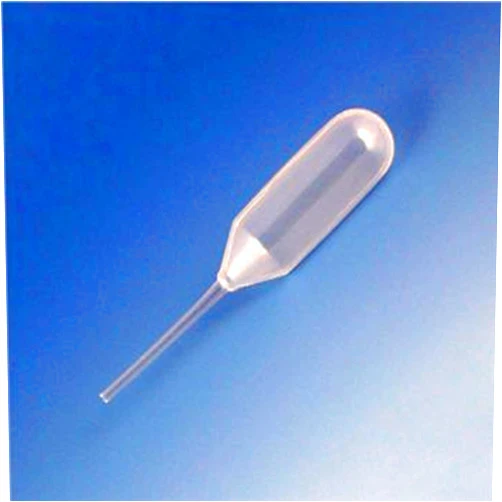 Globe Scientific 134070-S01 Transfer Pipet, Fine Tip, LDPE, 5mL Capacity, Sterile, Individually Wrapped, 153mm Length, Pack of 400