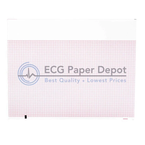 ECG Paper Depot ECG EKG Paper Mortara 9100-026-01 Compatible Thermal Recording Sheets 12 Pads per Case