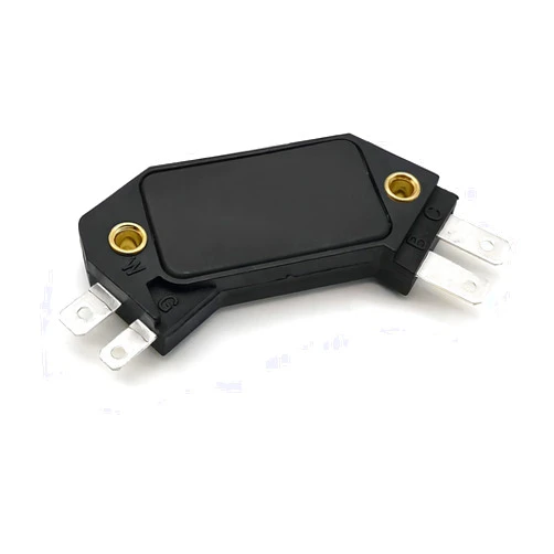 Gseigvee 1 PC Automobile Ignition Module, Engine Ignition Control Module Replacement Parts 1190357 8131941, 4 Pin Design Standard Repair Accessories, Compatible with Most Cars Models (Black)