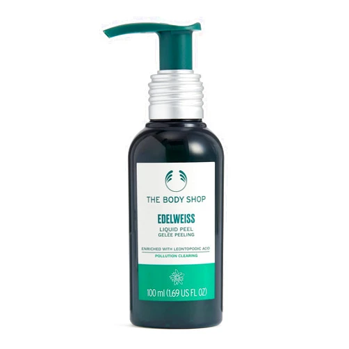 The Body Shop Edelweiss Liquid Peel – Exfoliates, Removes Impurities & Pollutants – Vegan – 100ml