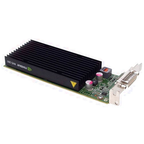 NVIDIA Epic IT Service - Quadro NVS 300 PCI-E x 16 (half size bracket, DMS-59 to dual VGA adapter) (Renewed)