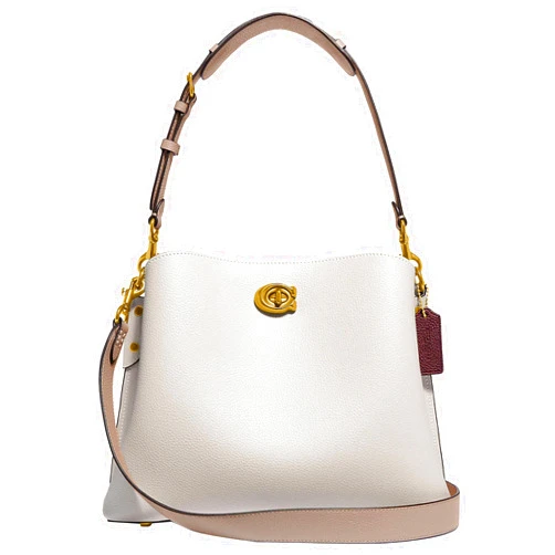 Coach Women's Polished Pebble Leather Willow Shoulder Bag