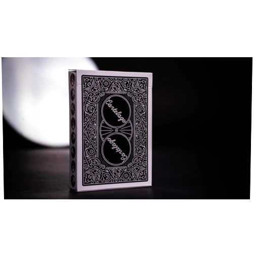 CARTELAGO Standards - Standard Index Premium Playing Cards on Crushed Bee Stock for Cardistry, Magic, and Illusion - 1 Deck, Black