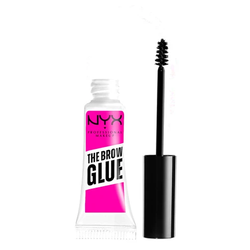 NYX PROFESSIONAL MAKEUP The Brow Glue, Extreme Hold Eyebrow Gel - Clear