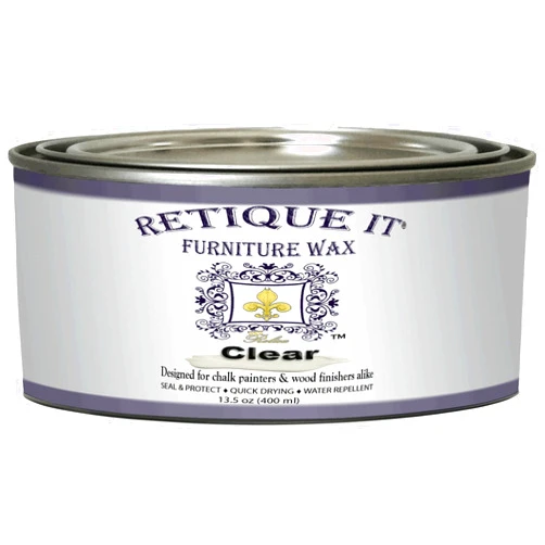 Retique It Furniture Wax Polish - Clear Wax (13.5oz)