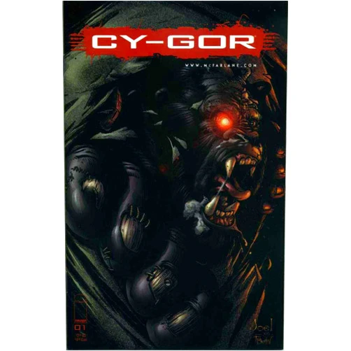 Image Cy-Gor #1 VF ; Image comic book | Spawn Spin-Off Gorilla Rick Veitch