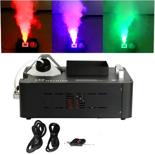 TC-Home 3 IN 1 Stage Fog Machine 1500w 24 LED Digital Display DMX 2L Stage Smoke Machine w/Remote control
