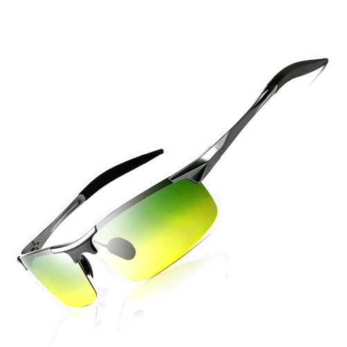 SUNGAIT Men's Polarized Sunglasses for Driving Fishing Golf Metal Frame UV400