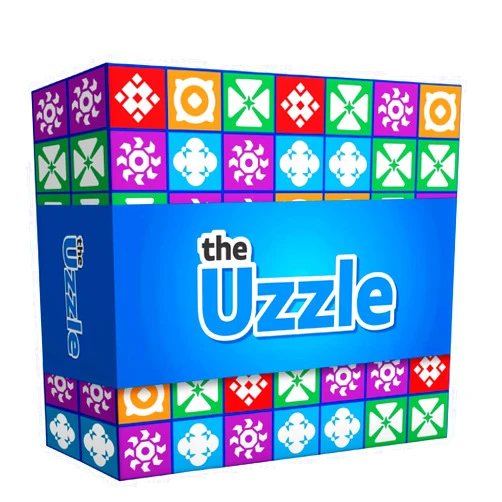 The Uzzle 3.0 Board Game, Family Board Games for Children & Adults, Block Puzzle Games for Ages 4+