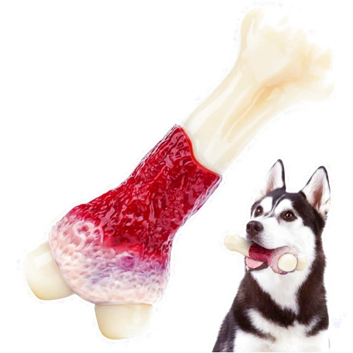 IZETIANZHE RUXAN Indestructible Dog Toys, Dog Toys for Aggressive Chewers, Tough Durable Dog Chew Toys for Medium/Large Dogs/Heavy Duty Dog Toys (Bone)