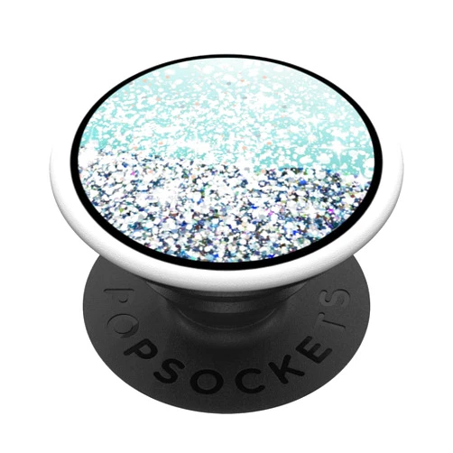 DLC Novelties Teal ombre cascade effect PopSockets PopGrip: Swappable Grip for Phones & Tablets