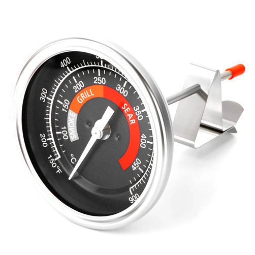 MEANLIN MEASURE Accurate Thermometer Replacement for Big Green Egg Grills, HD 3.3” Large Dial & Waterproof Temperature Gauge for BGE Accessories, Dome Lid Thermostat Made of Stainless Steel