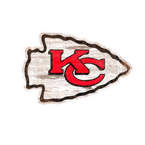 Fan Creations NFL Kansas City Chiefs Unisex Kansas City Chiefs Team Logo 8in Cutout, Team Color, 8 inch, (N0983-KCC)