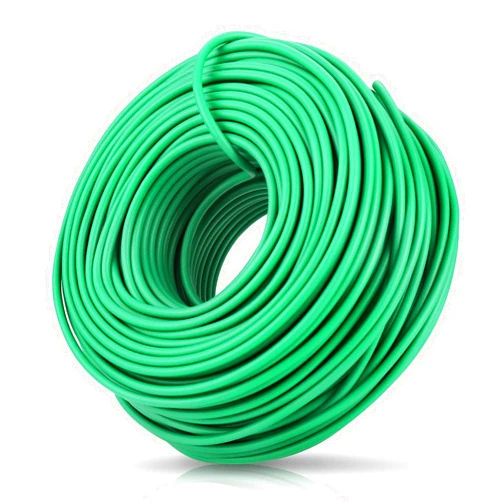 YDSL 100 Feet Soft Tie for Plants, Green Twist Garden Ties Gardening Supplies for Supporting Climbing Plants, Tomatoes, Vegetables, (Diameter - 2.5MM)