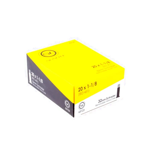 Sunlite Standard Schrader Valve Tubes, 20 x 1-1/8