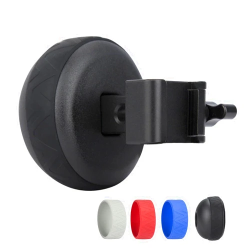 Nitze Ball Side Handle with NATO Clamp, Different Colored Rubber Rings, Lightweight Camera NATO Side Handle for Camera/Monitor Cages - PA33C
