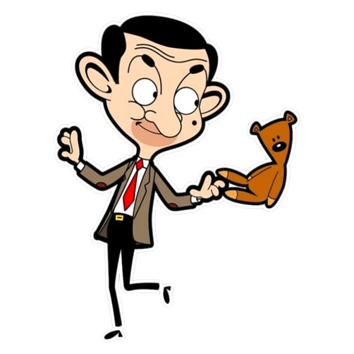Generic Mr Bean, Cartoon, Comedy Bumper Sticker Vinyl Decal 5