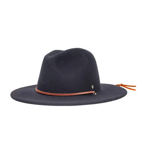 Brixton Men's Field Wide Brim Felt Fedora Hat