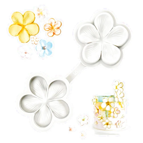 SK Flower Blossom Veiner Fondant Cake Chocolate Sugarcraft Mould Mold Tool 1Pcs (Style 1)