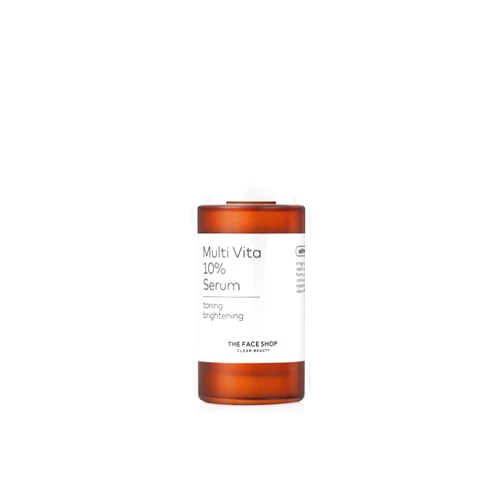 The Face Shop Alltimate Multivita 10% Serum, Vitamin C Face Serum, Brightening & Hydrating Vegan Facial Serum for Sensitive Skin, Dark Spot Correcting Glow Serum, Even Skin Tone, Korean Skin Care