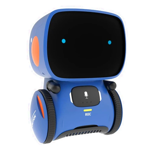 98K Robot Toy for Boys and Girls, Smart Talking Robots Intelligent Partner and Teacher with Voice Control and Touch Sensor, Singing, Dancing, Repeating, Gift Toys for Kids Age 3 and Up